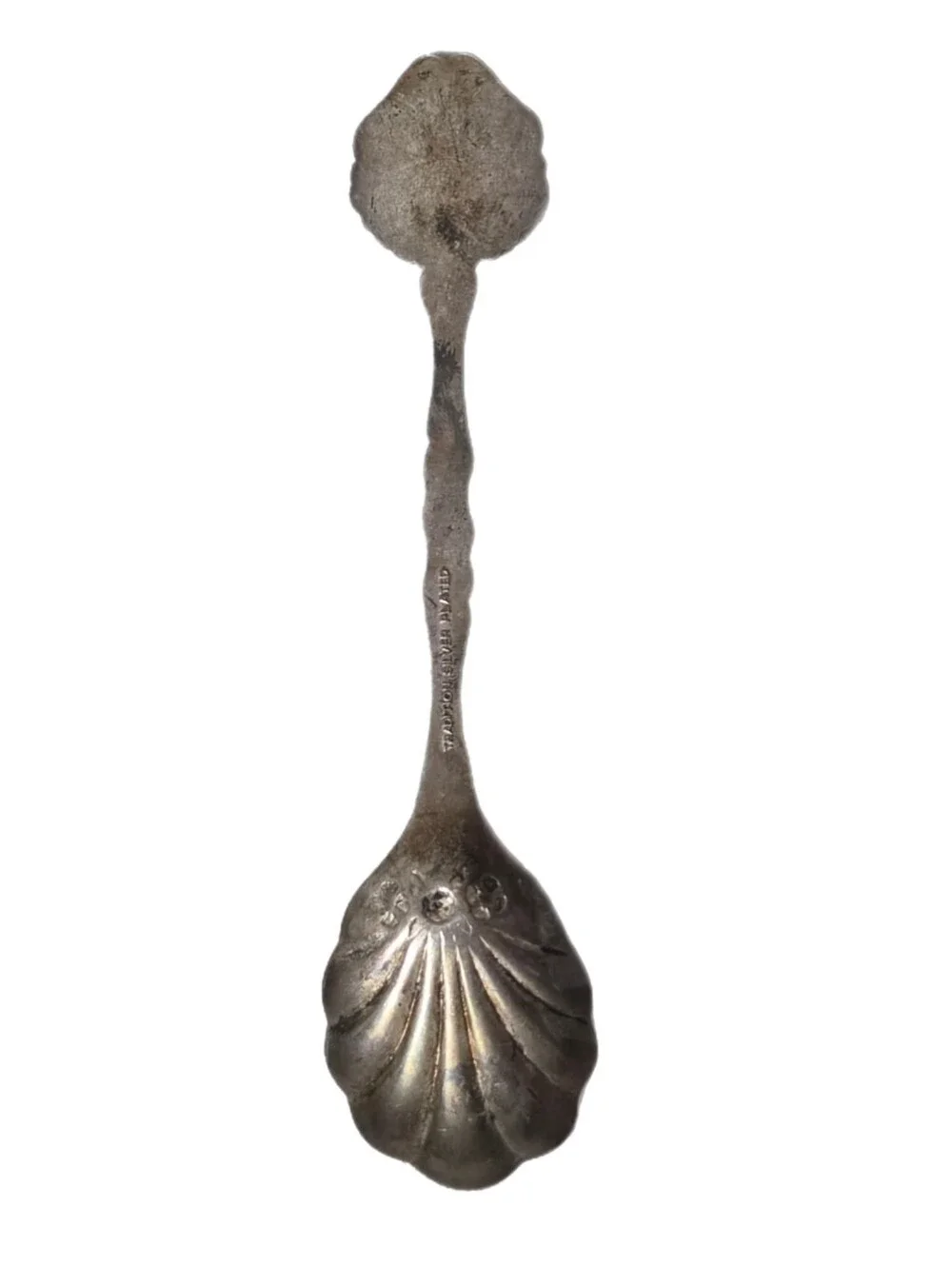 Vintage Edinburgh Castle Souvenir Silver Plated Collectible Spoon Scotland